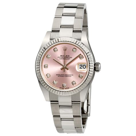 rolex lady datejust pink|rolex lady datejust 31mm.